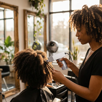 Machine à dreadlocks automatique professionnelle en acier inoxydable, machine électrique portative pour dreadlocks instantanés, outil de tressage de cheveux