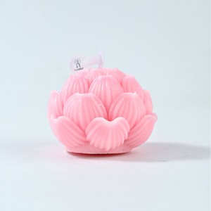 Bougie parfumée au beurre de lotus, élégante décoration florale pour la maison, bougie parfumée à la fleur de lotus, bougie d'aromathérapie de luxe - Product Image 1