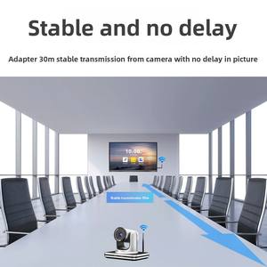 ترجمة شبكة Macrovision لاسلكية 4K تكبير عالي الدقة مليون بكسل USB بزاوية واسعة بدون سائق - Product Image 5