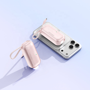 แบตเตอรี่สำรอง Li-Polymer ความจุ 5000mAh วัสดุ ABS ช่องเสียบ Type-C ชาร์จเร็ว สายชาร์จในตัว หน้าจอแสดงผลดิจิตอล กำลังไฟขาออก 22.5W ไฟ LED - Product Image 5