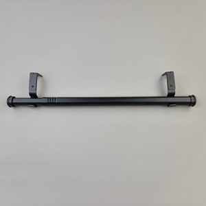 Hiện đại Rèm màu đen cực mở rộng bền kim loại rèm que xoắn nối có thể điều chỉnh 400mm Chiều dài gói nhỏ dễ dàng giao hàng - Product Image 5