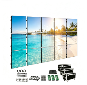 Pantalla LED portátil de alquiler para interiores P3.91 500x500, gabinete de alta frecuencia de actualización, pantalla LED para escenarios, telón de fondo para bodas y conciertos en vivo. - Product Image 1