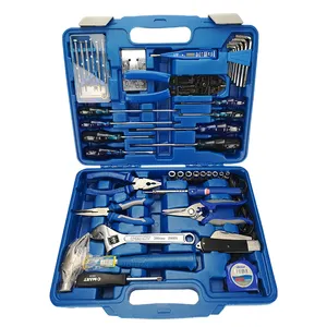 C-MART DIY Home Household Tool kits Daily Repair 42 pcs Electrician's Electrical Tool Kit for Home Box