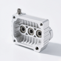 Bagian Casing Die Casting pasir kustom layanan cor besi baja aluminium investasi listrik Motor mesin perumahan penutup logam seng