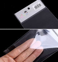 Sac en plastique BOPP (polypropylène orienté brillant) adhésif transparent thermoscellé imprimé personnalisé