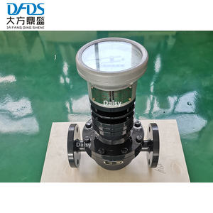 高精度高粘度140度オイル6インチDN25鋳鉄機械オーバルギアフローメーターディーゼル燃料用 - Product Image 5