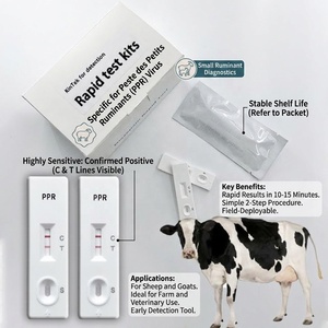 Kit de Tiras Reactivas BVD de Lectura Rápida para Detección de Diarrea Viral Bovina, Casete para Pruebas de Control de Calidad en Veterinaria y Laboratorio, CE/ISO/ROHS - Product Image 1