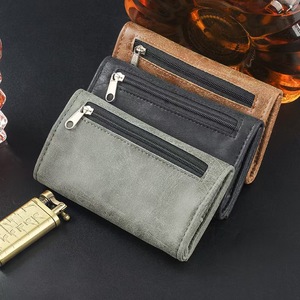 Borsa Portatile <span class=keywords><strong>Vintage</strong></span> in Pelle PU per Tabacco con Chiusura a Scatto, Accessorio per Fumatori, Regalo - Product Image 3