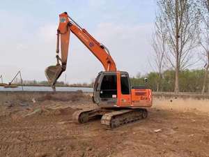 Excavatrice d'occasion à bas prix, excavatrice sur pneus d'origine Hitachi ZX130H, ZX130H-5A avec système hydraulique en stock - Product Image 3