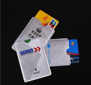 Bogia Bao Chặn RFID Tùy Chỉnh Bao Chặn Thẻ Tín Dụng Bao Chặn Thẻ Nfc Bao Đựng Thẻ Thông Minh Chống Rfid - Product Image 5