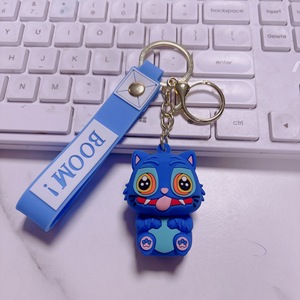 Kpop Quỷ Hunter nhóm hàng hóa hổ <span class=keywords><strong>PVC</strong></span> móc khóa hai chiều Ba lô quyến rũ cho sinh viên - Product Image 4