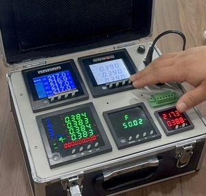 Compteur numérique triphasé I8 I6 I5 I2 à rail DIN de type utilitaire de haute qualité avec fonctions complètes LED/LCD 2024 - Product Image 1