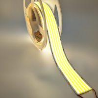Tira de Luz LED COB Ultra Ancha de 30 mm, Alta Potencia Luminosa, 1600 LED/m, Doble Densidad de Cobre, Certificación CE ROHS para Proyectos Comerciales
