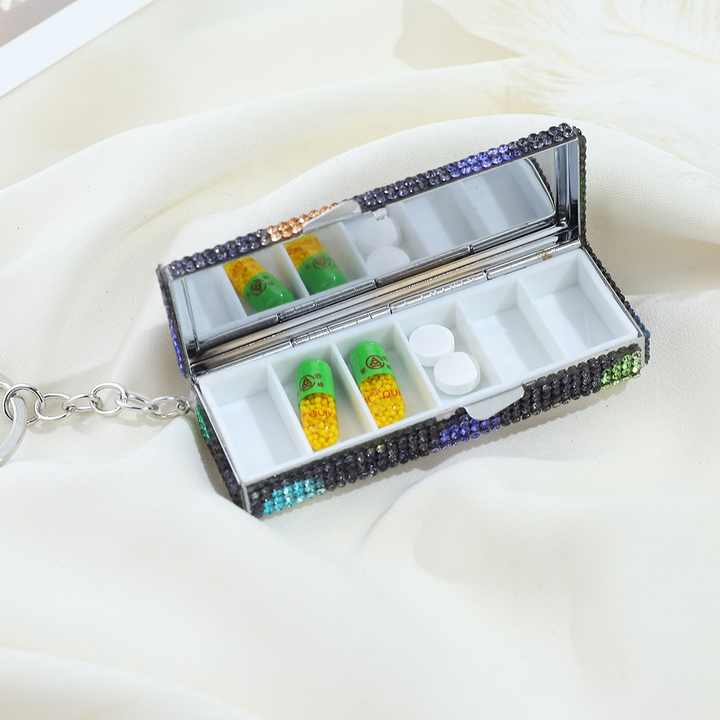 Bulk Self Defense Supplies Pill Box Keychain Alarm Kit Perfume