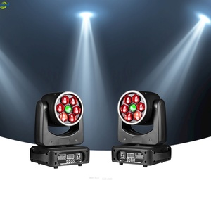 Venta a <span class=keywords><strong>Precio</strong></span> de Fábrica: Mini Luces Móviles LED de Alta Calidad (Spot/Flower) RGB DMX512/Activación por Sonido IP33, Alto CRI 90 para Fiestas, Bares y DJ - Product Image 1