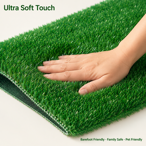 Gazon artificiel tissé à faible entretien, sans tonte, économiseur d'eau, <span class=keywords><strong>tapis</strong></span> <span class=keywords><strong>de</strong></span> gazon pour jardin <span class=keywords><strong>de</strong></span> villa - Product Image 5