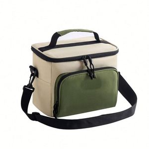 <b>Box</b> Men Women Insulated Reusable Lunch Cooler Bag Handheld Insulation <b>Large</b> Capacity Waterproof Promotion <b>Gift</b> - Product Image 3