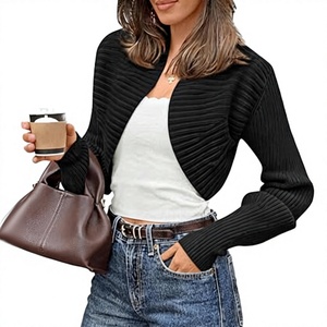 Loose Thin Solid Summer Breathable Clothes <b>Short</b> Jacket Long <b>Sleeve</b> Sun Protection Knitted <b>Cardigan</b> Air Conditioner Shirt Shawl - Product Image 2