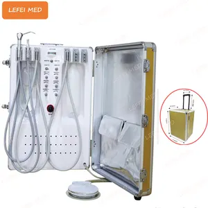 LFDEN-Q30 Top chất lượng nha khoa tuabin máy xách tay siêu mini đơn vị Nha khoa mới nhất Hot Bán di động di động ghế nha khoa