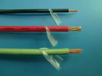 Cable eléctrico THHN 2awg 6/8/10/12/14AWG THHN THW THWN Cable de construcción de alambre de cobre trenzado de EE. UU. 100%