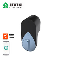 Jixin Tuya Aanbieder Gouden Leverancier Fabrikant Lage Prijs Slimme Elektrische Deurvergrendeling Staal/Houten Deur Geheugenkaart Tuya App Besturing