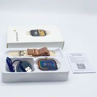 Nouvelle Arrivée 2025 Montre Connectée Y13 Appel Bluetooth Lecture Musique Suivi Fréquence Cardiaque Sport HD Montres Intelligentes en Acier T900 Ultra T800 Ultra