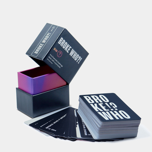 Juego de mesa de alta calidad, venta al por mayor, divertido, Impresión de bebidas, juego de cartas personalizado - Product Image 6