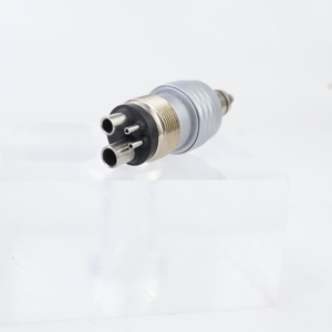 Adattatore di accoppiamento rapido dentale 4 fori S * nol per turbina ad aria ad alta velocità - Product Image 4
