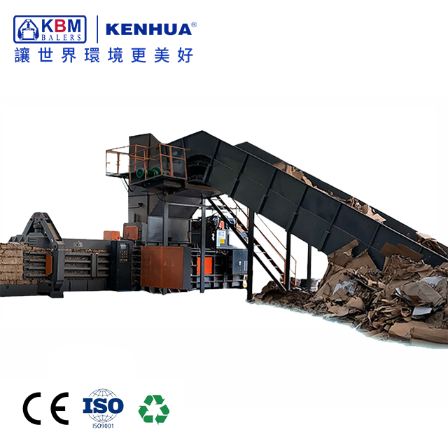Automatic Hydraulic Carton Packer Cardboard Corrugated Packer Waste Recycling