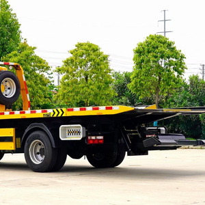 รถบรรทุกพ่วงแบบแท่นดีเซล Dongfeng Isuzu รถเกียร์ธรรมดาแบบ4X2 - Product Image 4