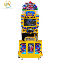 Máquinas de Juegos para Niños de Parques de Diversiones, Equipos de Entretenimiento de Carreras que Funcionan con Monedas