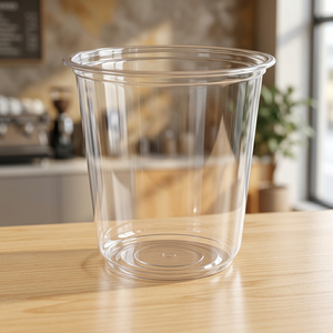 Verre PET Premium Transparent Effet Cristal, Forme en U, 350 ml / 12 oz, Gamme de Verres PET - Vente en Gros de Verres PET Premium - Product Image 1