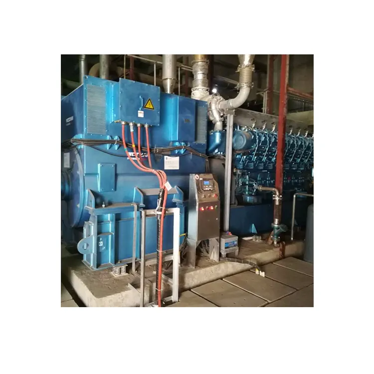 Generator HFO Oli Bahan Bakar Berat Kecepatan Rendah 900Rpm 720Rpm untuk Catu Daya Terus Menerus