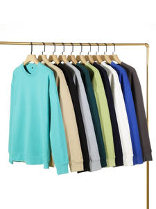 LH2062 all'ingrosso 420 personalizzato Gsm 100% cotone francese spugna foderato girocollo <span class=keywords><strong>felpe</strong></span> e <span class=keywords><strong>felpe</strong></span> da <span class=keywords><strong>uomo</strong></span> <span class=keywords><strong>taglie</strong></span> <span class=keywords><strong>forti</strong></span> - Product Image 2