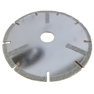 Disco Abrasivo Diamantato Elettroplaccato 4 Pollici D100mm D115mm Spessore 1mm per Taglio Vetro Cristallo Pietra Gemma Alta Efficienza OEM Likai <span class=keywords><strong>Lks</strong></span> - Product Image 5