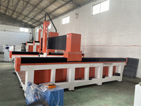 Jinan Powertech 4 axes 5 axes 3D 4D styromousse fraisage sculpture sur bois routeur CNC Machine 3141