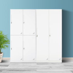 Casillero de metal de acero convertible de diseño moderno, armario ajustable de varias puertas para gimnasio escolar, oficina, archivadores de uso hospitalario - Product Image 2