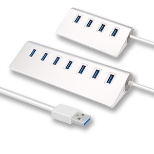 ฮับถ่ายโอนข้อมูล3.0 USB อลูมิเนียมอัลลอย<span class=keywords><strong>4</strong></span>/7พอร์ตกันลื่นมีในสต็อก - Product Image 1