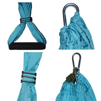 Reverse Air Yoga Hängematte Schaukel Fitness Outdoor Fallschirmstoff Faltbar Hochfest Modell 009