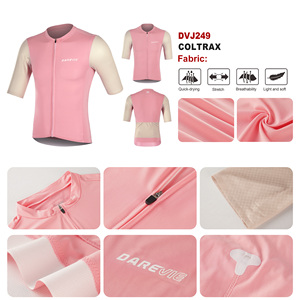 Darevie printemps impression personnalisée Coltrax à manches courtes maillot de cyclisme haute qualité maillots de vélo vêtements hommes <span class=keywords><strong>tenue</strong></span> de cyclisme - Product Image 6