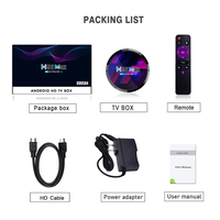 Mais Novo H96 MAX X4 4GB 64GB Amlogic S905X4 Smart TVBOX 2.4G+5.8G Dual WiFi 8K H96MAX X4 Android 10.0 TV BOX 4GB 32GB Set Top Box
