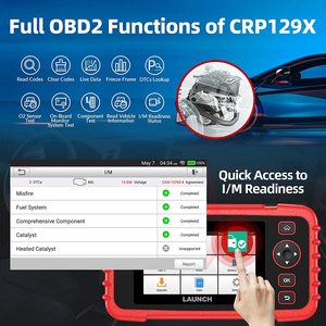 Nouveau 2023 : Analyseur de moteur automobile OBD2 CRP129X pour plus de 40 marques de voitures, 12-24V, outil professionnel de haute qualité, garantie 12 mois - Product Image 6