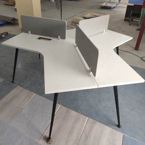 Suministro directo de muebles Guangzhou <span class=keywords><strong>BERSON</strong></span> forma redonda MARCO DE 3 asientos patas de mesa de oficina de acero - Product Image 3