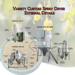 Vendita calda biossido di titanio essiccatore nuovo latte macchina per la lavorazione degli alimenti laboratorio di essiccazione ad alta efficienza - Product Image 4