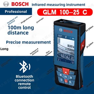 เครื่องวัดระยะเลเซอร์ GLM100-25 100 เมตร แบบพกพา อินฟราเรด สำหรับงานปรับปรุง ซ่อมแซม และก่อสร้าง - Product Image 2