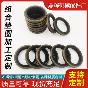 ชุดปะเก็นเครื่องจักร Dinghui ทำจากสแตนเลส 304 สำหรับซีลน้ำมันและข้อต่อไฮดรอลิกยานยนต์ - Product Image 5
