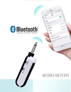 UHF <b>Wireless</b> Dynamic Handheld Professional Karaoke Echo <b>Microphone</b> with 50M Range FM Stereo Rechargeable Battery - Product Image 5