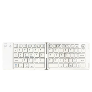 لوحة مفاتيح بلوتوث صغيرة فائقة النحافة قابلة للطي لاسلكية محمولة خفيفة الوزن للهواتف الذكية والأجهزة اللوحية بنظام iOS وأندرويد وويندوز وماك - Product Image 5