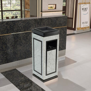 <span class=keywords><strong>Cubo</strong></span> de <span class=keywords><strong>basura</strong></span> de lujo para Hotel de alta calidad, venta al por mayor, Cenicero de mármol <span class=keywords><strong>Vertical</strong></span> de acero inoxidable, <span class=keywords><strong>cubo</strong></span> de <span class=keywords><strong>basura</strong></span> para pasillos, pasillos - Product Image 2