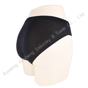 <span class=keywords><strong>String</strong></span> menstruel imprimé personnalisable de grande taille 100% coton Bikini post-partum sous-vêtements pantalons de maternité culotte jetable pour femmes - Product Image 4